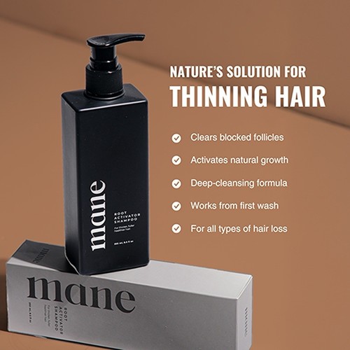 Mane root activator - , shampoo